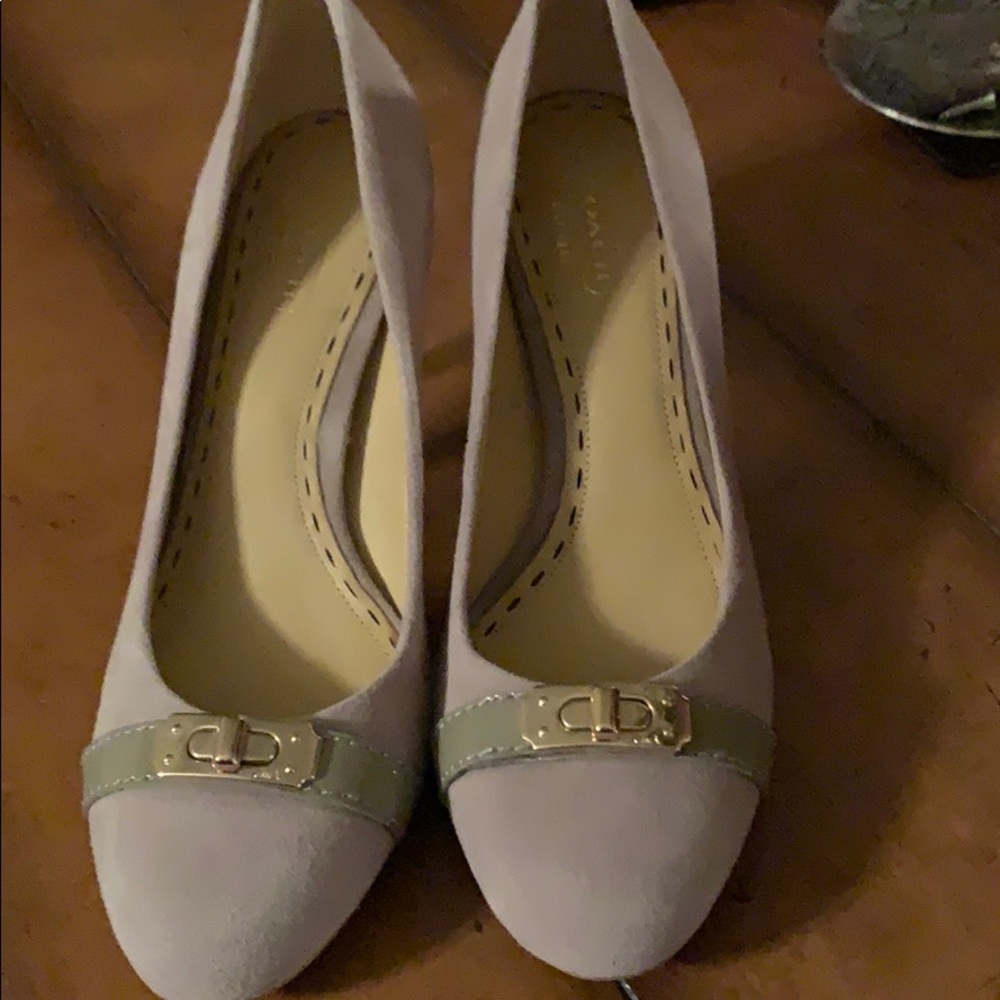 Coach Wanda Suede Heels
